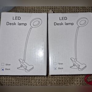 2- LED Clip Desk Lamp
